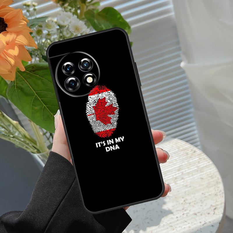 Canada Canadian Flag Case For OnePlus Nord 5 CE 2 3 4 Lite N20 N30 OnePlus 13T 13R 15 13 12 11 10 10T 8T 15R Cover