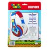 eKids Super Mario Headphones for Kids, Earphones, Music, Kids, Mario Characters, Volume Limiter, KIDdesigns