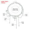 Fashion Shiny Crystal Pearl Cross Choker Necklaces for Women Creative Temperament Unique Charm Necklace Party Wedding Jewelry