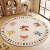 Cartoon Animal Children's Room Floor Mat Anti Slip Carpet for Children's Room Rugs for Bedroom Carpets for Living Room