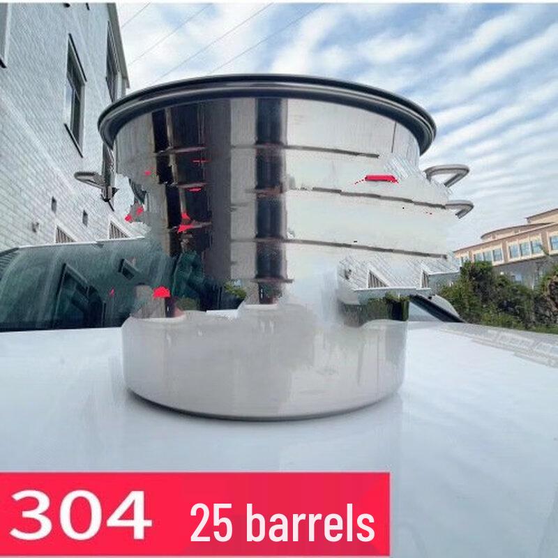 ZISIZ Stainless Steel Induction Pot with Lid