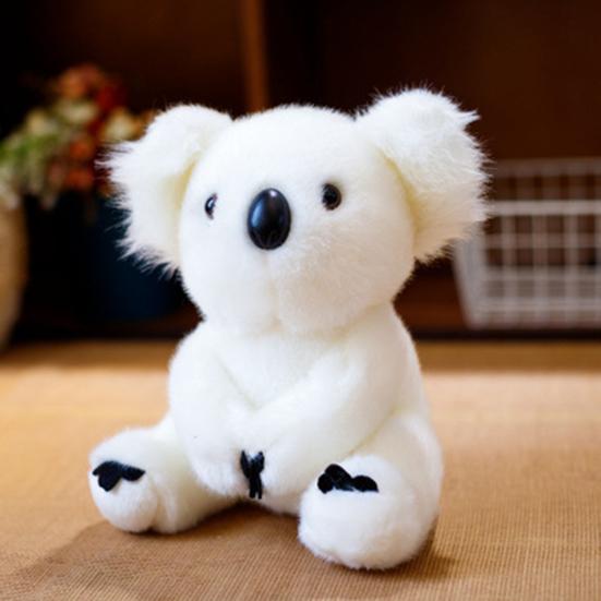 Plush Koala Bear Simulation Stuffed Animal Doll Toy Soft Koala Plushie for Kids Teens Adults Collectors Birthday Gifts