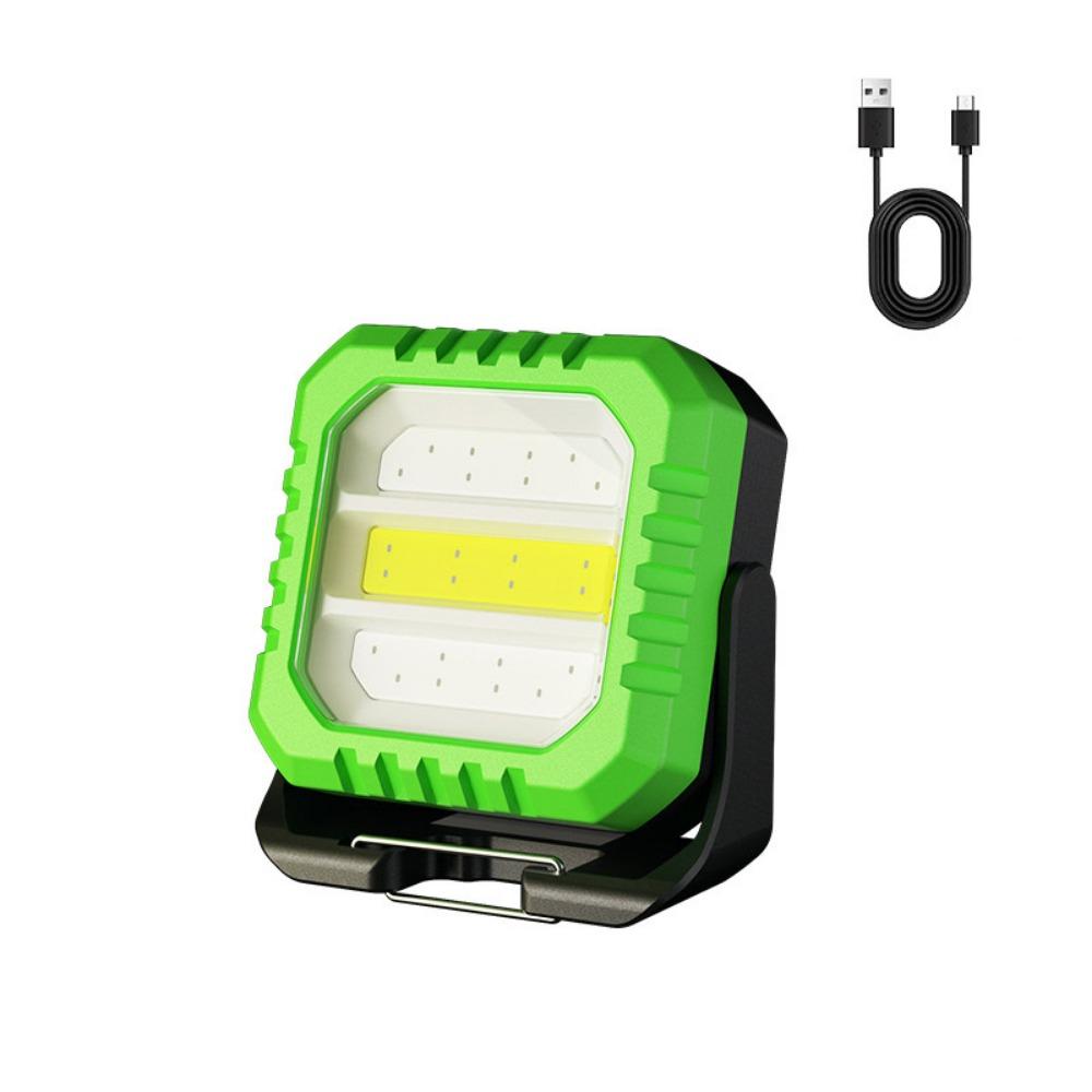 Adjustable Bracket Camping Lamp Strong Magnetic Adsorption Floodlight  Nighttime Lighting