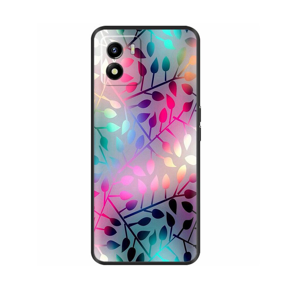 For Vivo Y01 Case Y01 2022 Soft Silicone Back Cover TPU Phone Case For Vivo Y01 Y 01 VivoY01 Cute Black Bumper Coque Shell Funda