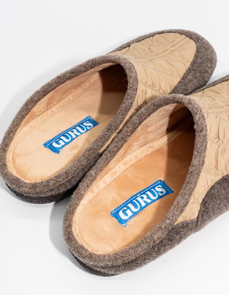 Gurus Roome Shoes Cadiz Classic Slippers Beige