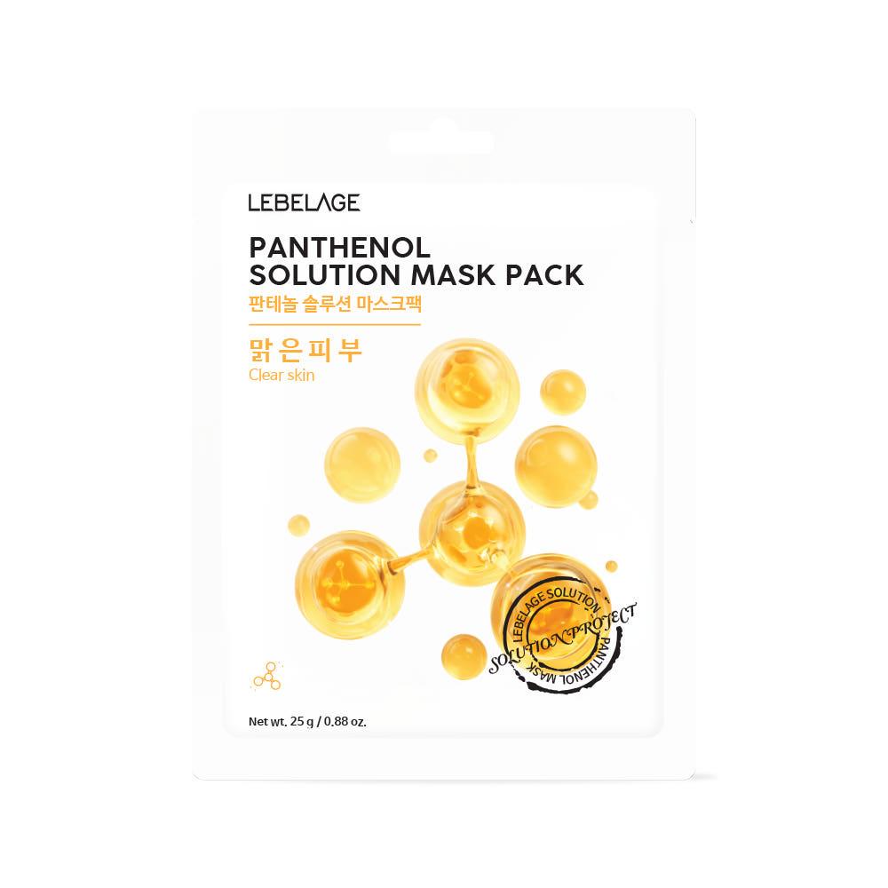 LEBELAGE Panthenol Solution Mask Pack Hydrating Barrier Boost 25g [10 Sheets]