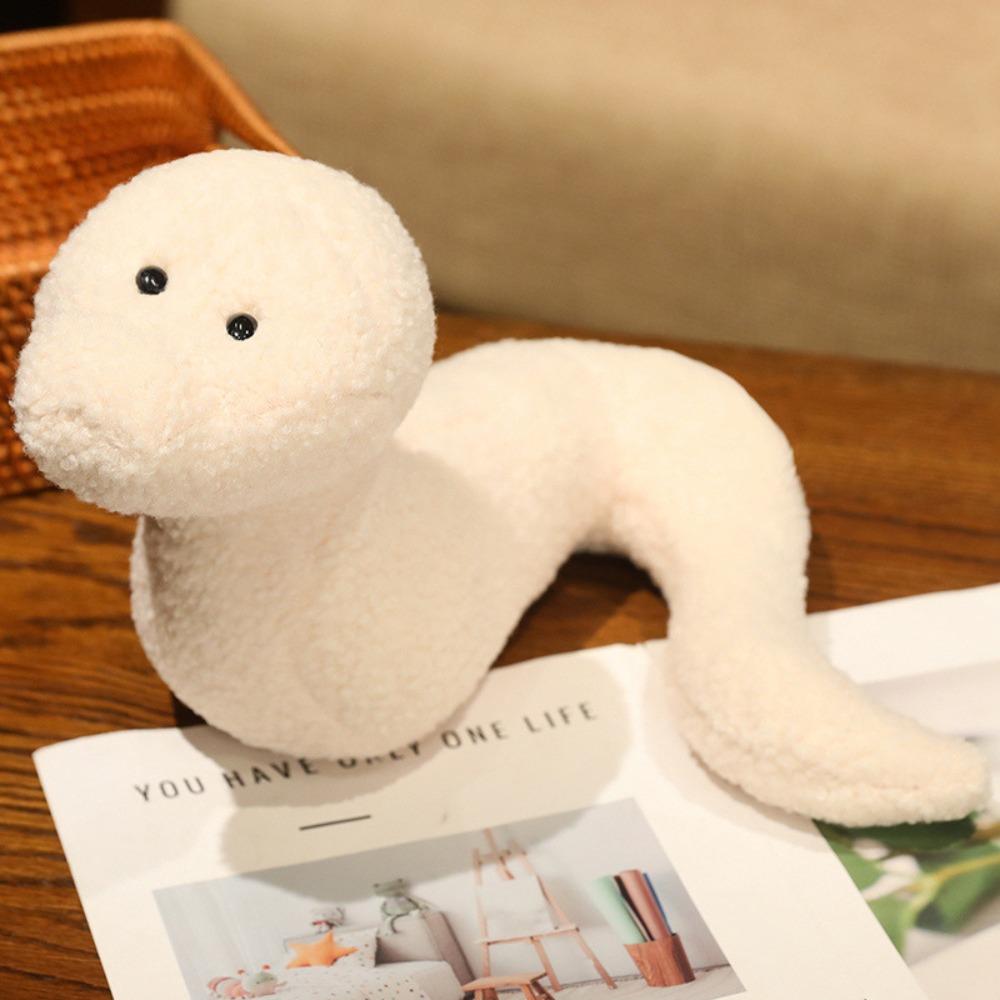 PP Cotton Snake Year Plush Toy Simulation Snake Doll Plushies Snake Year Mascot Toy Home Decor