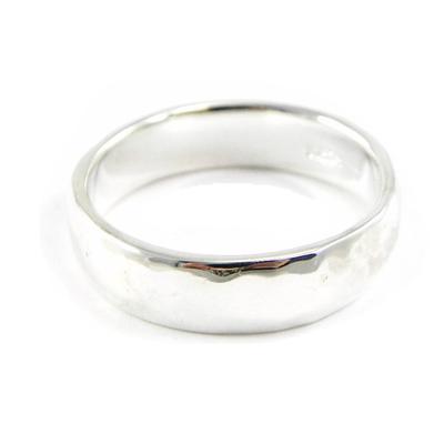 Hammered Silver Half Bangle Alliance