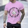 Funny Goose You Mess With The Honk Tshirt Unisex Sarcastic Goose Meme Graphic Tee Casual Short Sleeve Unisex Y2k Tops