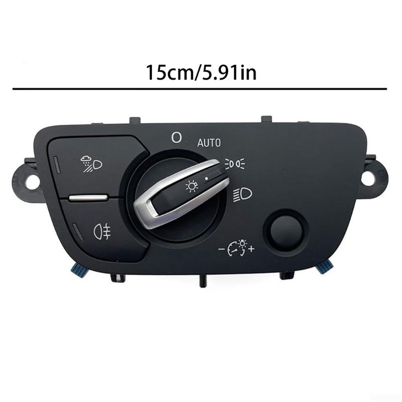 Car Front Headlight Switch 4M0941531AG 16939698 Replacement Auto Headlight Adjuster Switch 4M0941531AA