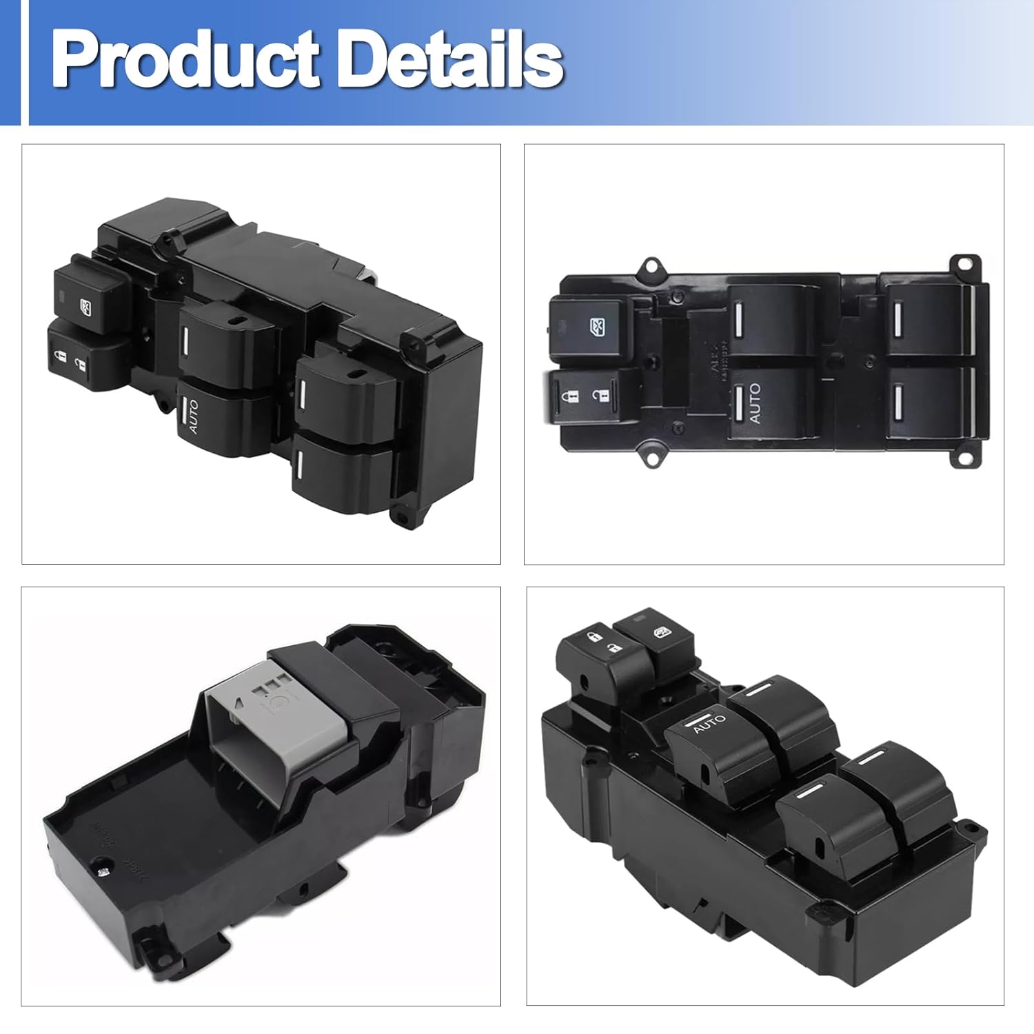 

35750-T0A-A01 Master Power Window Switch Front Left Driver Side 26 Pins Fits for 2011-2013 CRV Replace 35750TA0A02 DWS1324 1S14097