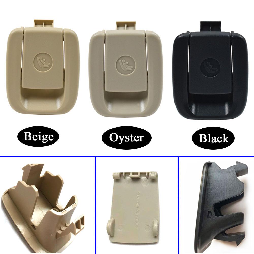 Interior mașină negru bej spate scaun de siguranță ancorare pentru buton ISOFIX capac conector pentru BMW 2S F45 F46 X1 F48 F49 X2
