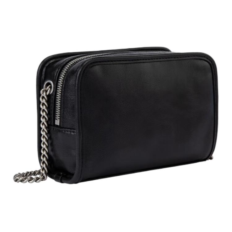 New CALVIN KLEIN SS25 Synthetic Material Crossbody Bag, Shoulder Bag Medium Women's Space Black 4K0005G-UB1