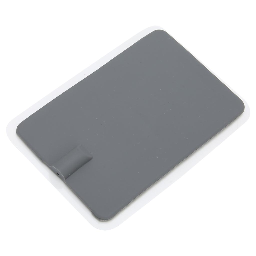 2 bucăți electrozi din silicon Plasture electrod moale pentru instrument de fizioterapie gri 7 x 11 cm
