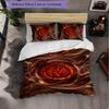 Eintracht Frankfurt Calcio Set Biancheria da Letto 3 Pezzi Morbido Copripiumino con Federe Set Decorazione Camera da Letto per la Casa