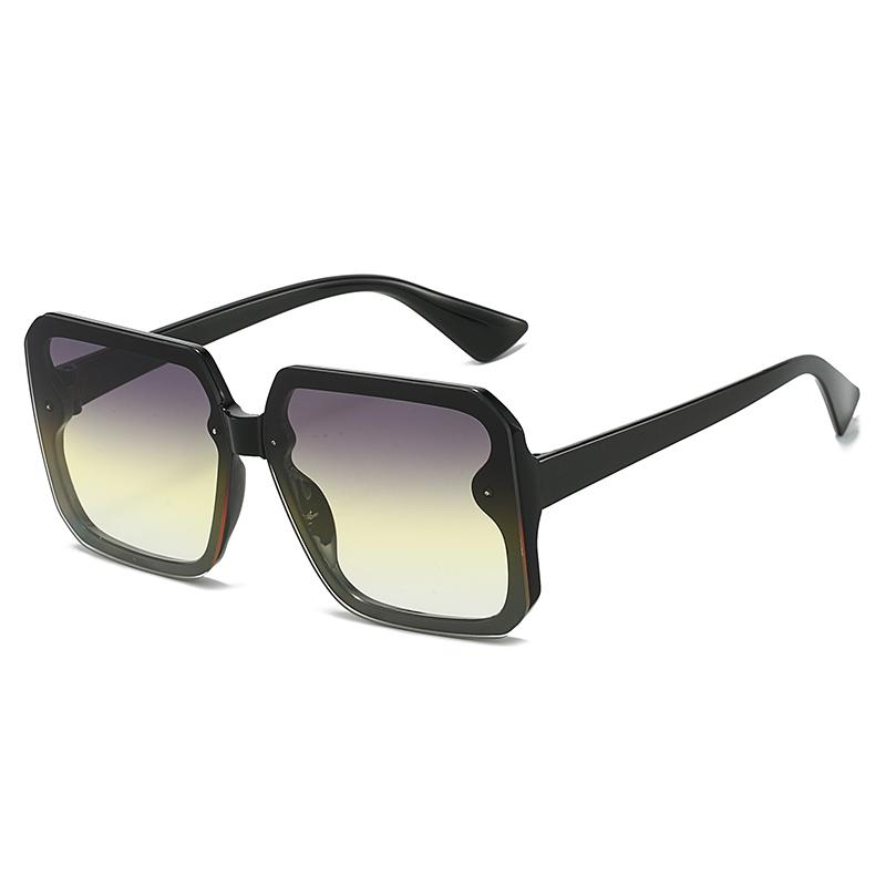 Trendy Luxury Square Frame Sunglasses Women Men Retro High Quality Brand Sun Glasses Outdoor Driving Lady Man Eyewear UV400