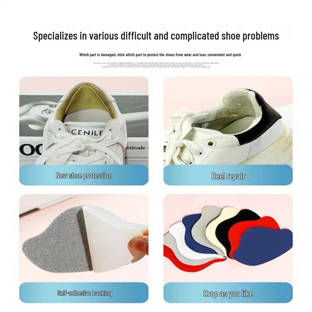 Sneaker Heel and Lining Repair Patch - Self-Adhesive, Anti-Wear Solution