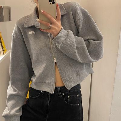 Übergroße Fleece-Sweatshirts für Damen, langärmelig, Pullover, Herbst-Outfits