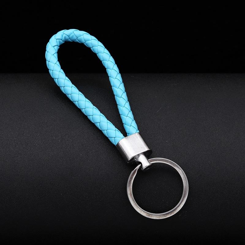 1 Pezzo Portachiavi per Auto in Ecopelle Intrecciata Portachiavi Decorazione da Appendere alla Borsa Fascino Regalo