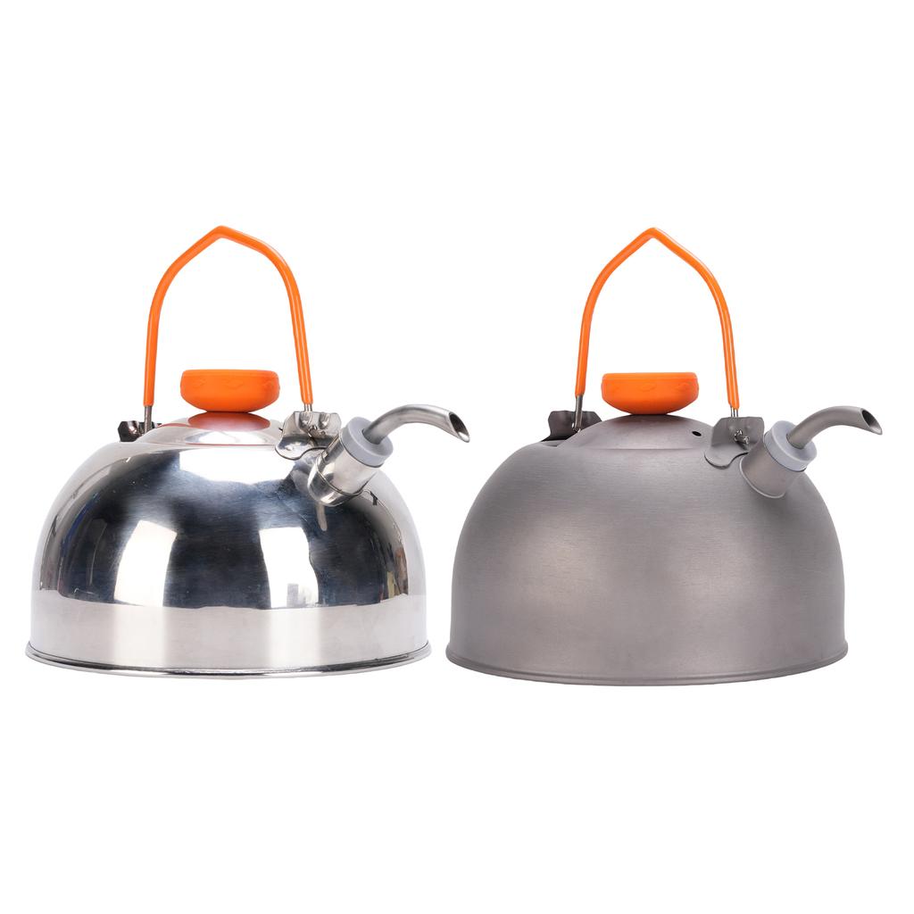 Camping Tea Kettle Backpacking Kettle Outdoor Camping Kettle Portable Hiking Backpacking Tea Coffee Pot for Boiling Water