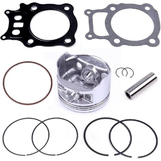 ECCPP New Cylinder Piston Ring Gasket for 2000 2001 2002 2003 2004 2005 2006 Rancher 350 TRX350 Compatible for Cylinder Piston Gasket Top End Kit