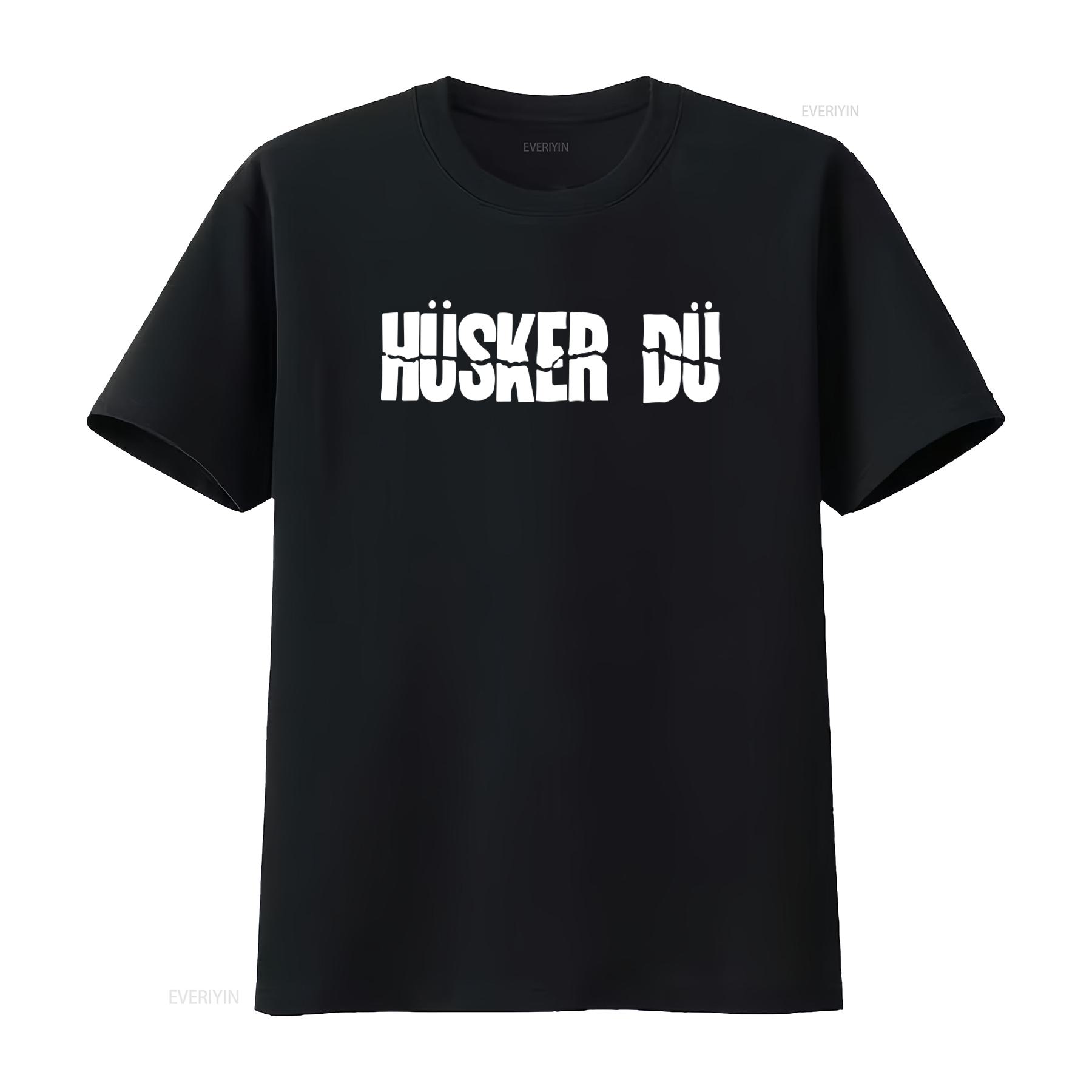 

Husker Du Rock Band Print T Shirt for Men Stylish and Comfortable Music vintage Washed streetwear fashion Casual Slightly 4XL