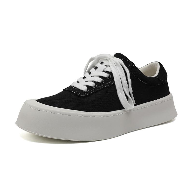 

Лето 2024 года, новые универсальные, персонализированные, модные, удобные, модные, повседневные туфли, студенческие, модные, мужские 5223-R 38 чёрный