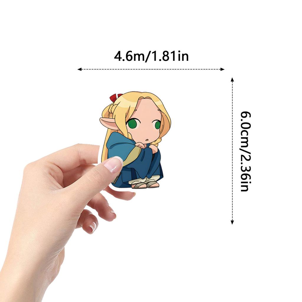 55 Delicious In Dungeon Stickers Luggage Laptop Mobile Comic Stickers