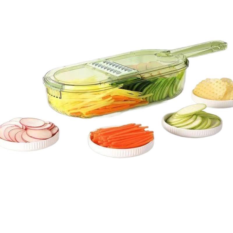 Multifunctional Vegetable Slicer & Grater with Hand Protector