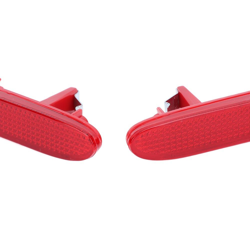 2PCS ABS Tail Bumper Reflector 33555-SEA-013, 33505-SEA-013 Rear Bumper Reflector Lens  for Accord