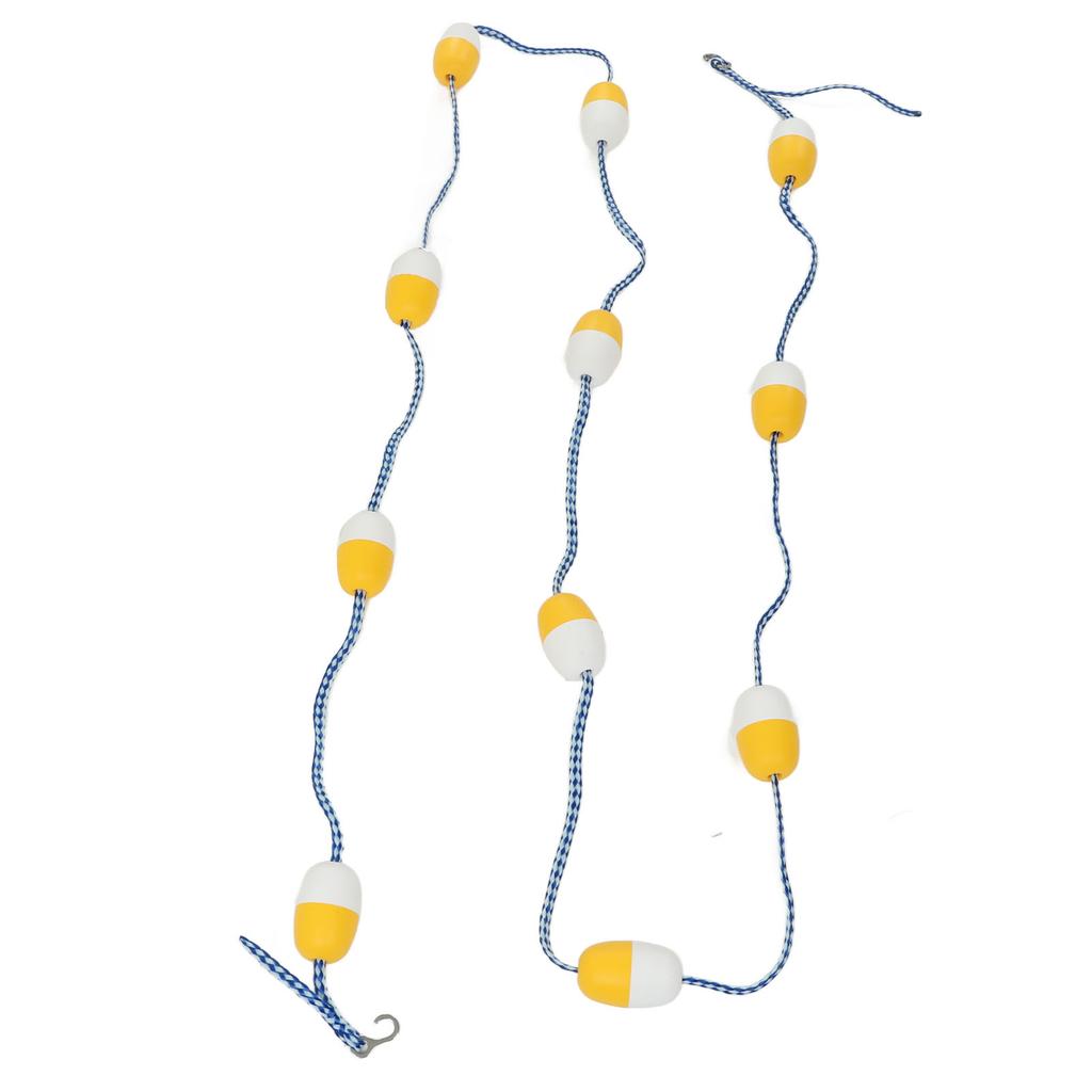 Πλωτή Γραμμή Λωρίδας 5M 7CM PVC Επαναχρησιμοποιήσιμη Σχοινί Διαιρέτη Ασφαλείας Πισίνας για Εσωτερική Πισίνα