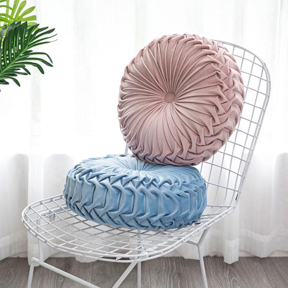 Round Velvet Pumpkin Seat Cushion Chair Cover Mat Couch Home Sofa Pillow At A Low S On Joom E Commerce Platform Round Velvet Pumpkin Seat Cushion Chair, Round Couch Chair Covers