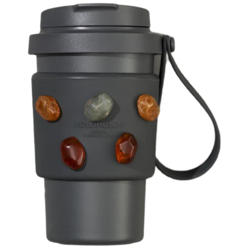 

HOLOHOLO Insulated Travel Coffee Mug with Straw