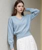 FOREVER21 Daily V-Neck Crop Point Long Sleeve Knit (Ftdcnt002)