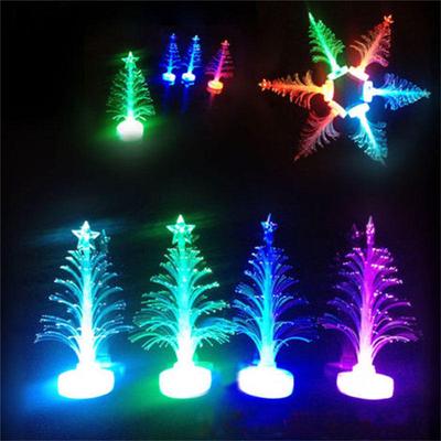 Bunte Led Fiber Optic Nachtlicht Weihnachtsbaum Lampe Licht Kinder Weihnachten Geschenk