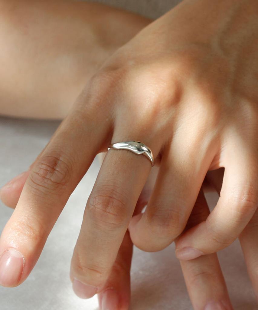 Jnui Nature Ring Silver