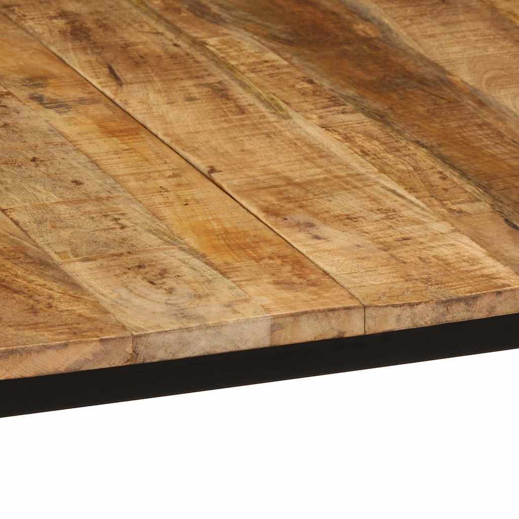 Dining Table 140 X 70 X 75 Cm Rough Solid Mango Wood