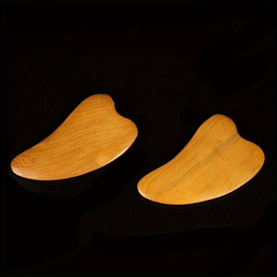 Wooden Heart-Shaped Gua Sha Massage Tool, Slimming & Muscle Relaxation, Handheld Massage  Board for Back, Legs, Arms