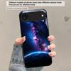 Hot Orange Gold Color For iPhone 17 Air 16 E 15 Plus 14 Pro Max 13 12 Mini 11 5 6 7 8 Plus XR XS Max SE Black Glass Phone Case