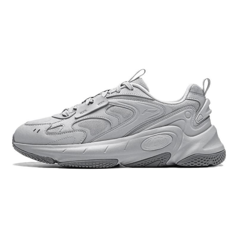 Li-Ning Nebula Men Low Top Casual Shoes Mist Gray AGCU169-1 39