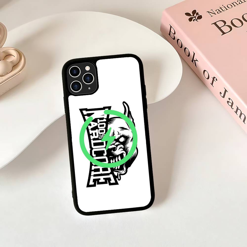 Bone Gabber 100Hardcore Dog Black For Magsafe Magnetic Phone Case For IPhone 16 15 17 Pro Max 11 12 13 14 Plus Cover