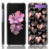 Schwarz Harte Telefon Fall Für Samsung Galaxy Z Flip 3 4 Abdeckung Für Zflip 5g Luxus Zurück Capa Dünne fundas Tasche Tier Nette Liebe Herz