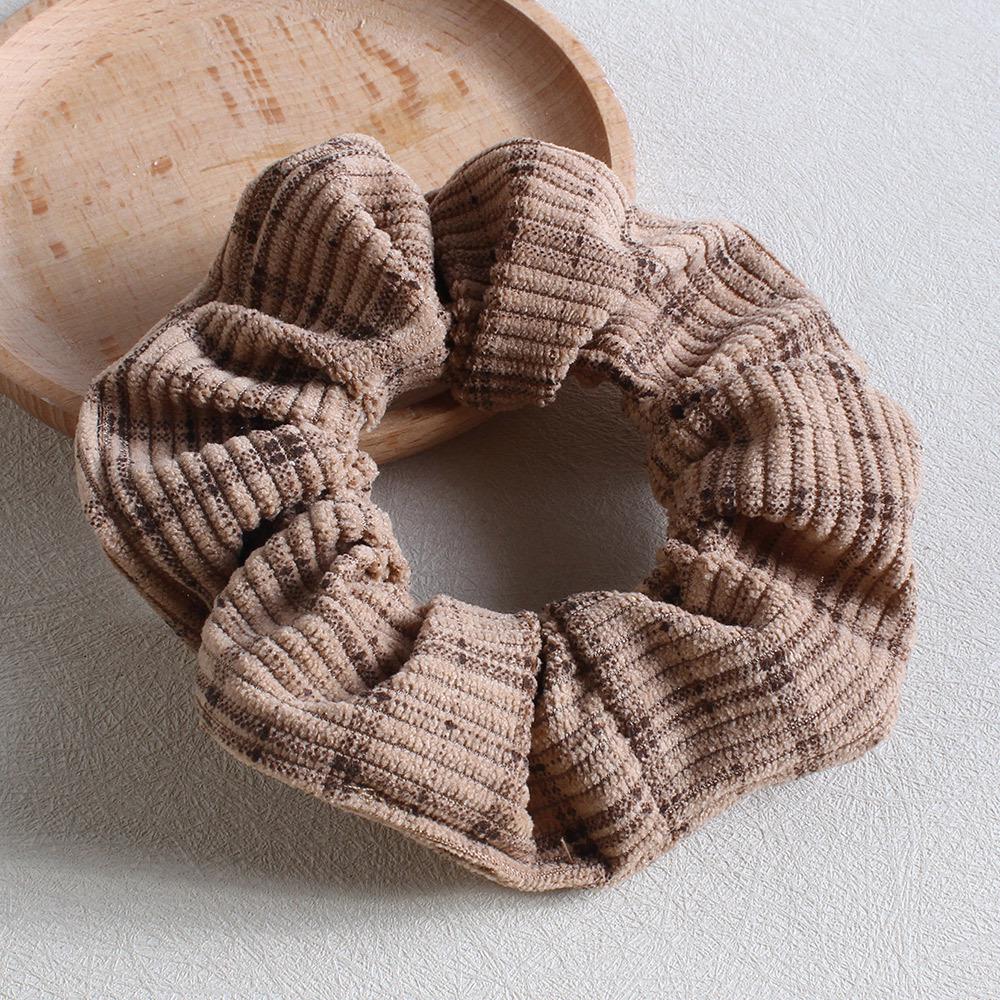 Vintage High-Elastic Korean Hairband and Scrunchie Set