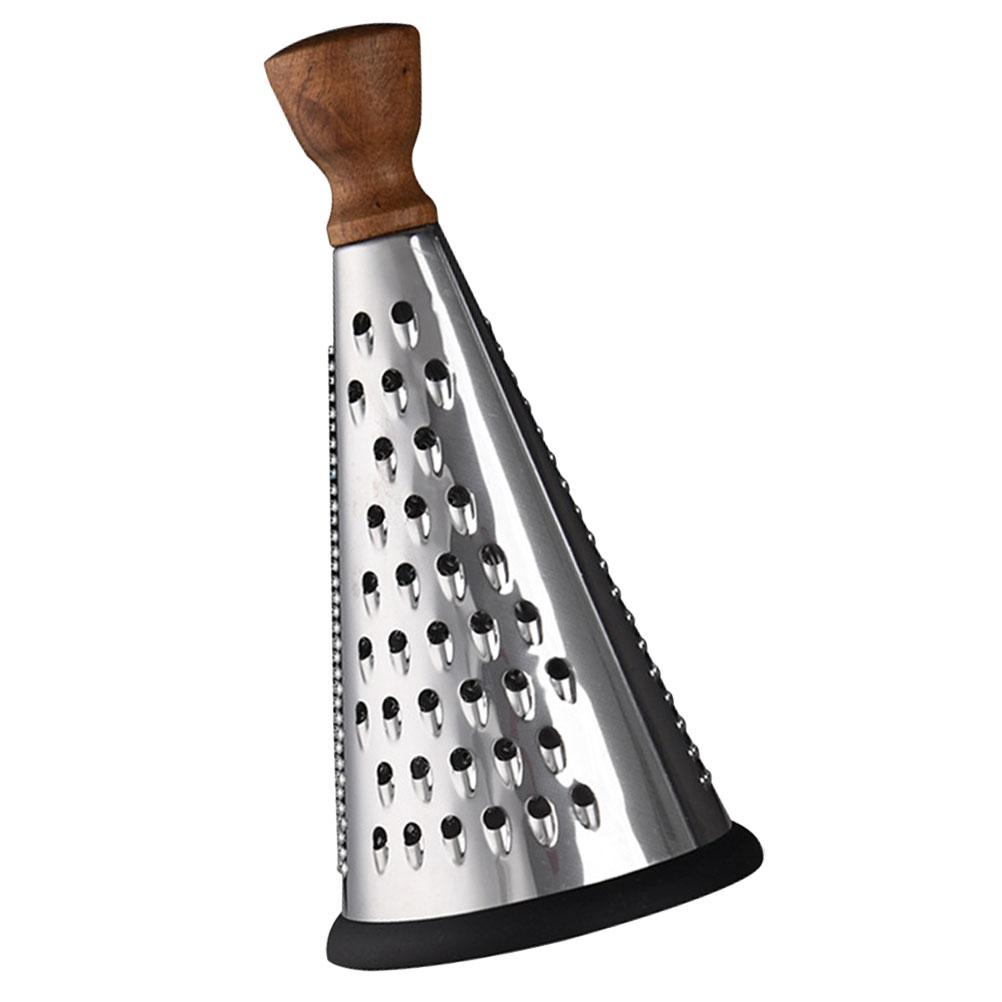 Cone Grater Graters for Kitchen Butter Cheese with Handle Tool Tools Home Metal Portable Mini