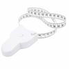 Skin Fat Caliper Press Type Clip Clear Scales High Accuracy Mm Inch Body Measure Tape White