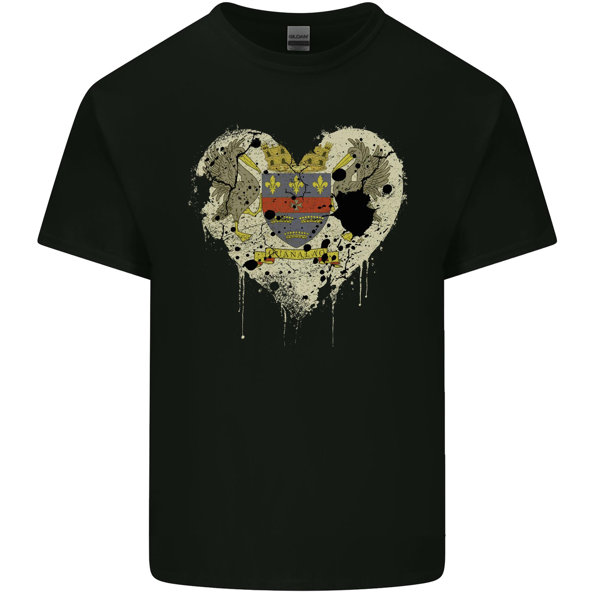 Love Flag Saint Barthelemy Football Unisexs Light Cotton TShirt S