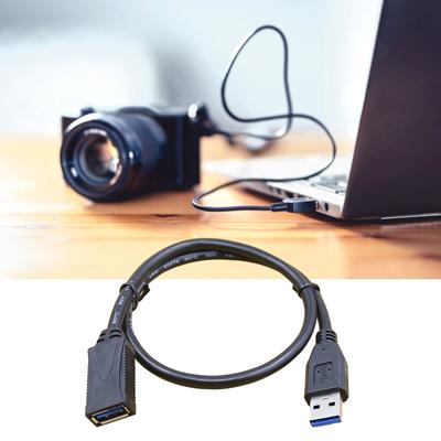 USB3.0 Extension Cable Wire Portable USB Male To Female Extender Cord Support Data 5Gbps for USB Fan/Printers/Lamps