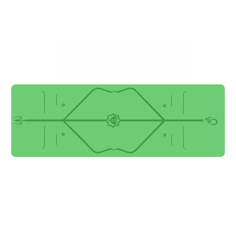 Natural Rubber Yoga Mat Professional Indoor Exercise Non Slip Yoga Mat Guide Line Position Line Fitness Supplies