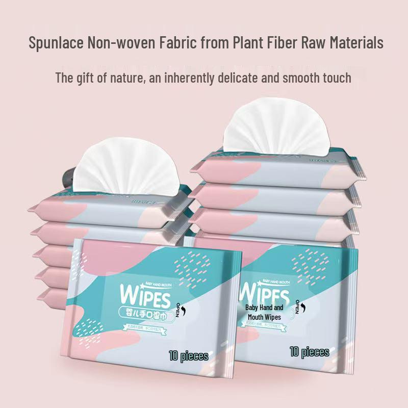 Baby & Mother Large Pack Hand & Face Wipes - Gentle Cleansing Wet Wipes for Kids & Adults