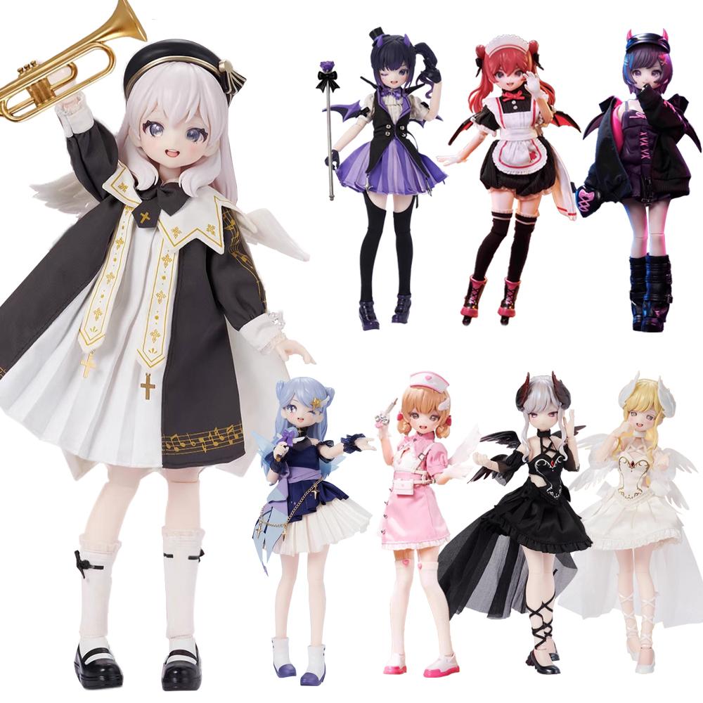 In Stock Neo Eden Mjd Doll Blind Box Light Nightmare Twin Series Movable Joint Doll Anime Figure Collectible Toy Boy Girl Gifts
